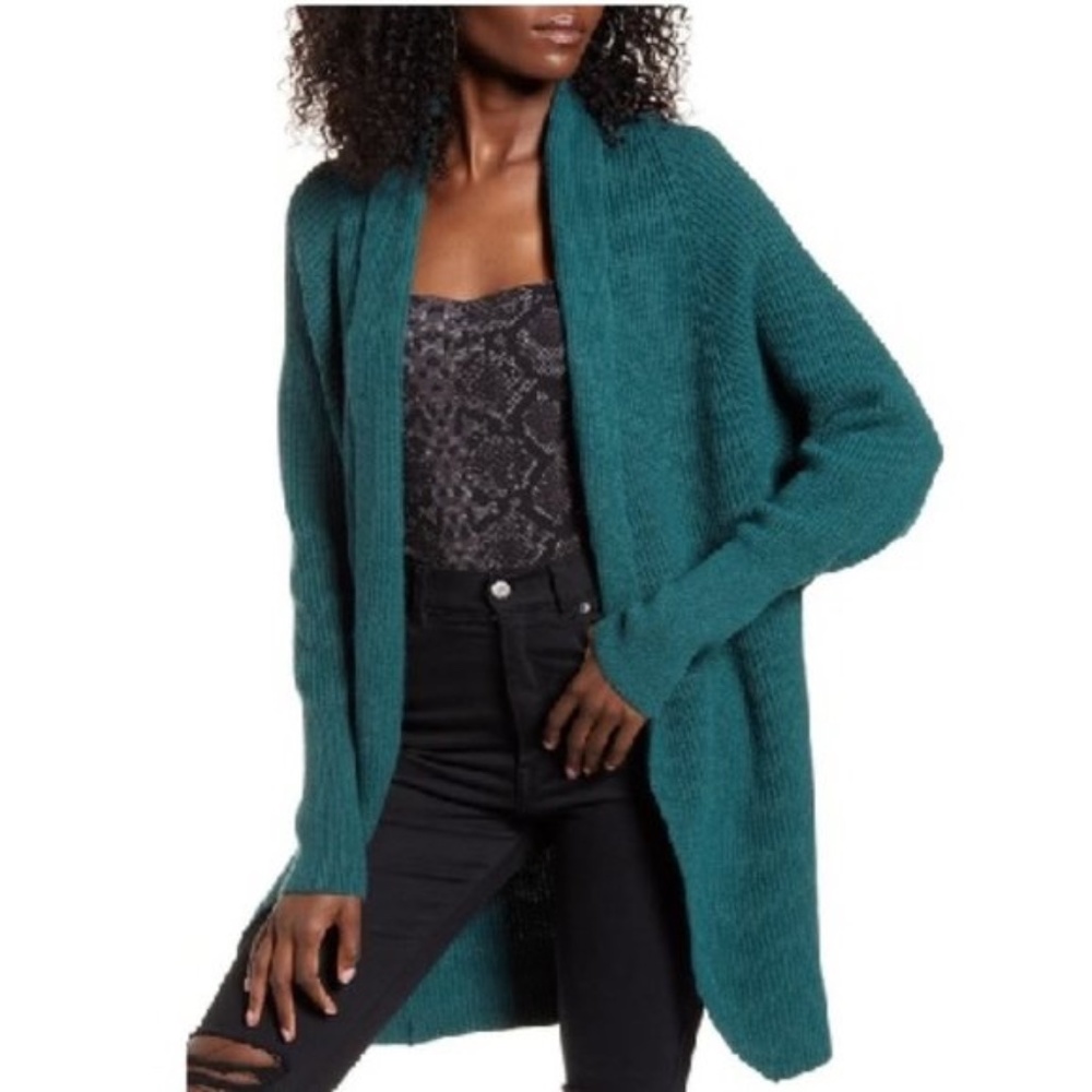 Leith Dolman Sleeve Long Cardigan